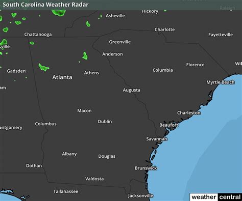 During the warmer. . Weather radar for south carolina
